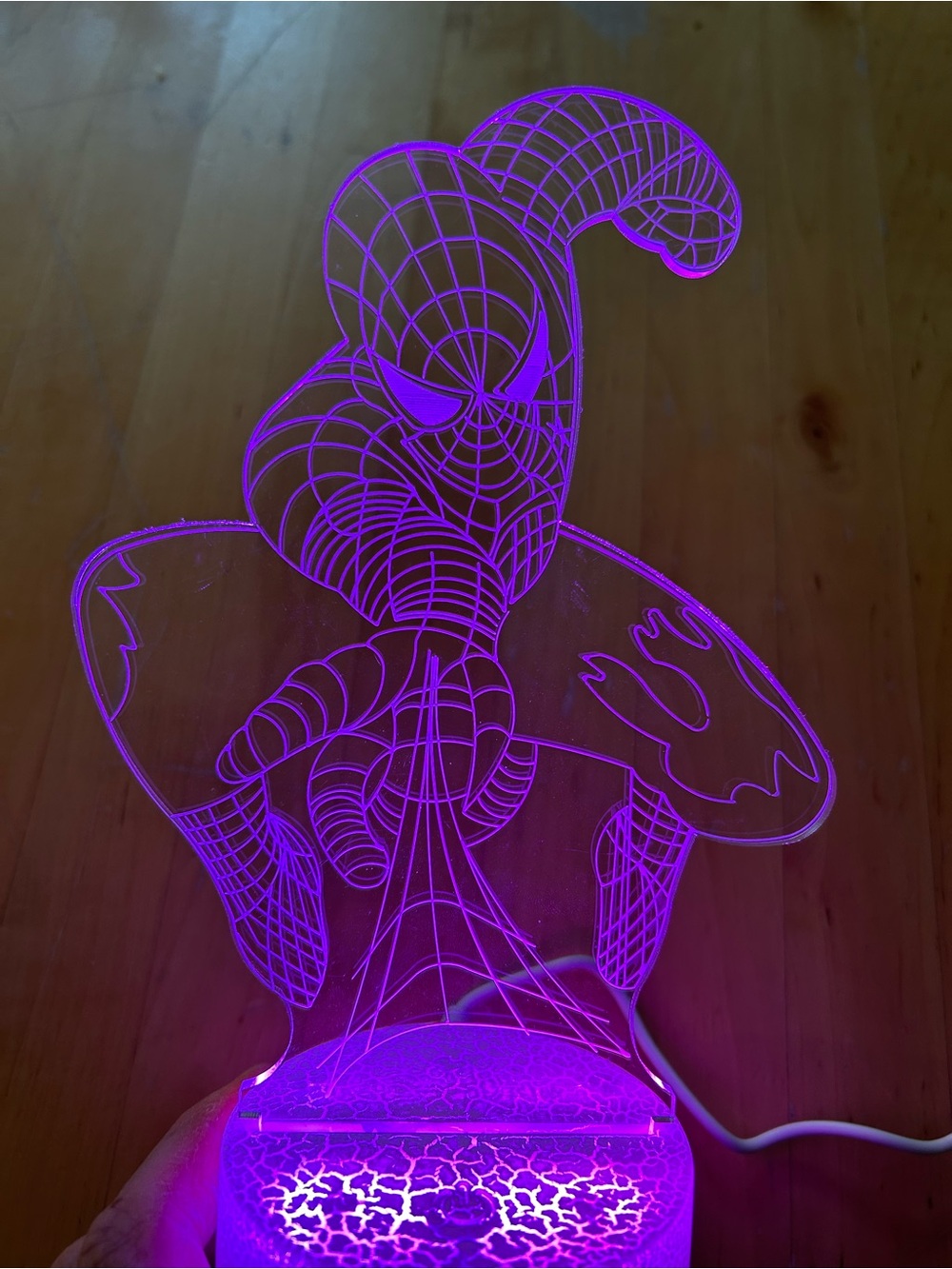 Spider-Man LED Night Light 💡 - Picture 7 of 8